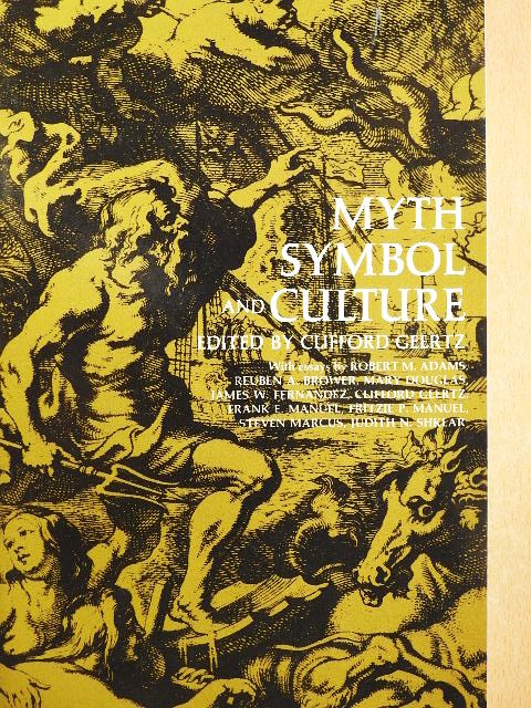 Clifford Geertz - Myth, Symbol, and Culture [antikvár]