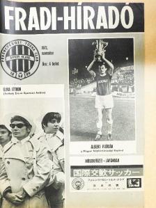 Major János - Fradi-híradó 1972. november [antikvár]