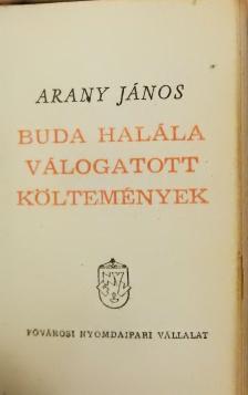 Arany János - Buda halála/Válogatott költemények (minikönyv) [antikvár]
