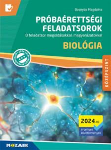 Bosnyák Magdolna - Biológia próbaérettségi feladatsorok - Középszint [antikvár]