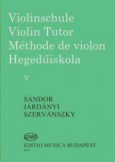 SÁNDOR,JÁRDÁNYI,SZERVÁNSZKY - HEGEDŰISKOLA V