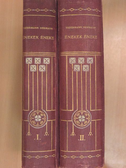 Sudermann Hermann - Énekek éneke I-II. [antikvár]