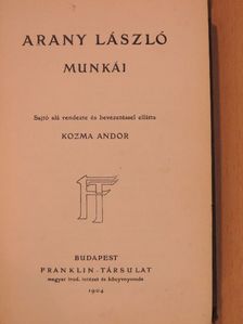 Arany László - Arany László munkái [antikvár]