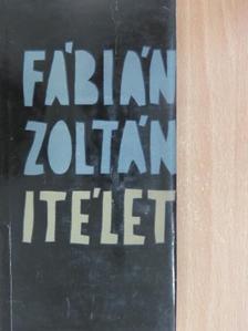 Fábián Zoltán - Ítélet [antikvár]