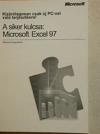 A siker kulcsa: Microsoft Excel 97 [antikvár]