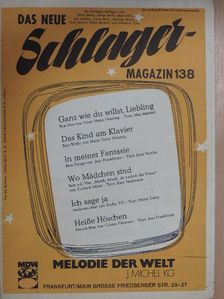 Gerhard Heinz - Das neue Schlager Magazin 138 [antikvár]