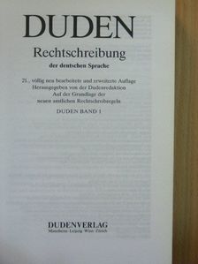 Konrad Duden - Duden - Rechtschreibung der deutschen Sprache [antikvár]