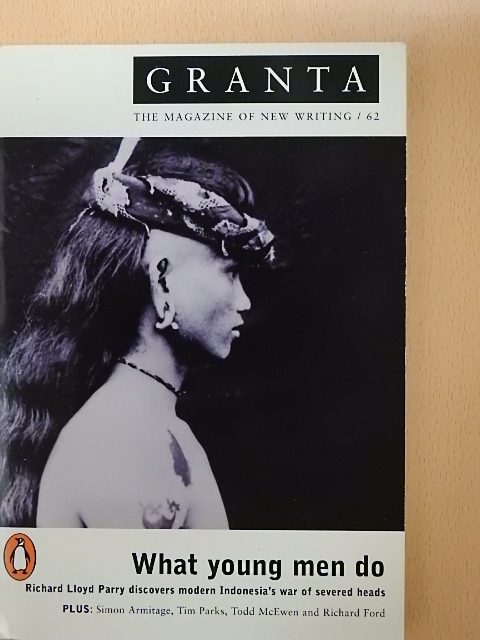 Dani Shapiro - Granta - The Magazine of New Writing 62, Summer 1998 [antikvár]