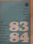 Literaturverzeichnis 1983/84 [antikvár]