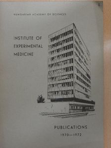 Publications 1970-1972 [antikvár]