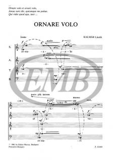 Kalmár László - ORNARE VOLO