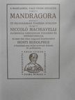 Niccoló Machiavelli - Mandragora [antikvár]