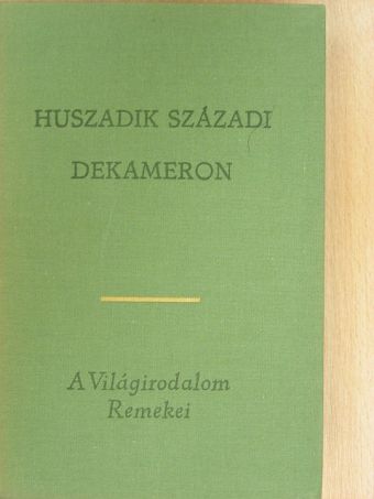 Aldous Huxley - Huszadik századi Dekameron I. [antikvár]