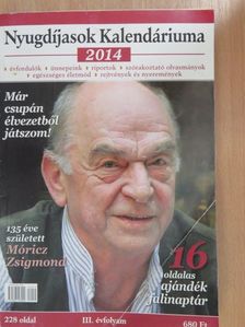Nyugdíjasok Kalendáriuma 2014 [antikvár]