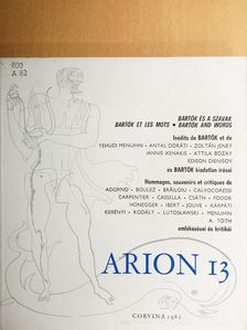 Alejo Carpentier - Arion 13 [antikvár]