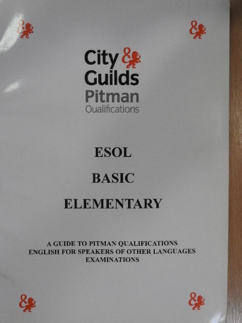 Horváth Ildikó - Pitman Qualifications ESOL - Basic, Elementary [antikvár]
