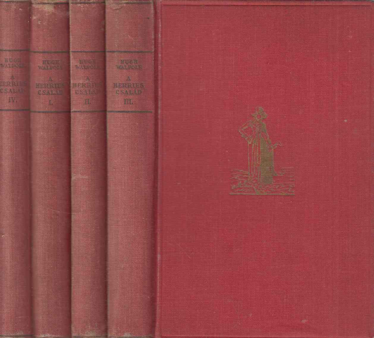 Walpole, Hugh - Francis Herries - Judith Paris I-IV. kötet [antikvár]