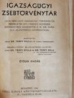 Dr. Térfy Béla - Igazságügyi zsebtörvénytár [antikvár]