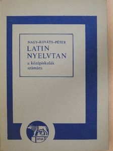 Kováts Gyula - Latin nyelvtan [antikvár]