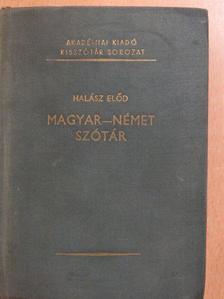 Halász Előd - Magyar-német szótár [antikvár]