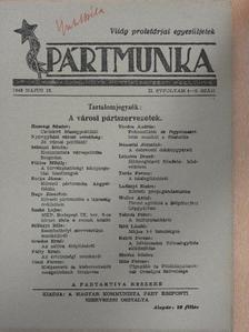 Gondos Ernő - Pártmunka 1946. május 15. [antikvár]