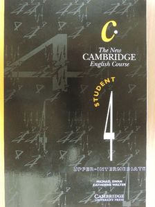 Catherine Walter - The New Cambridge English Course - Upper-Intermediate - Student 4 [antikvár]