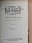 Hermann Alexander Müller - Allgemeines Künstler-Lexikon III. [antikvár]