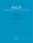 J. S. Bach - PARTITA a-MOLL FÜR FLÖTE SOLO BWV 1013 URTEXT REVIDIERTE AUGABE