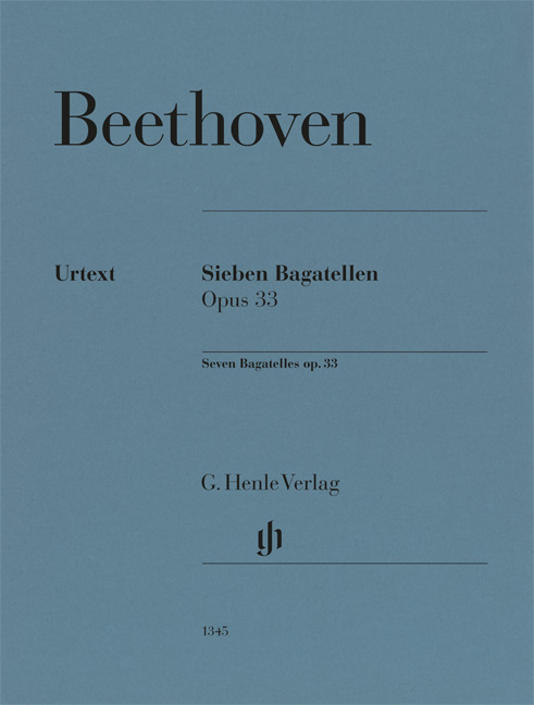 LUDWIG VAN BEETHOVEN - SIEBEN BAGATELLEN OP.33