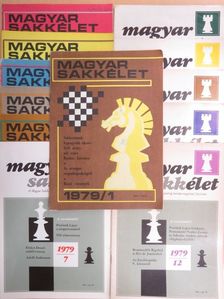 Balogh Béla - Magyar Sakkélet 1979. január-december [antikvár]