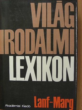 Bajomi Lázár Endre - Világirodalmi Lexikon 7. (töredék) [antikvár]