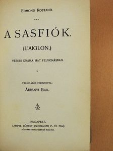 Edmond Rostand - A sasfiók [antikvár]