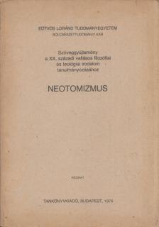 GECSE GUSZTÁV - Neotomizmus [antikvár]