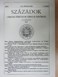 Egry Gábor - Századok 2013/1. [antikvár]