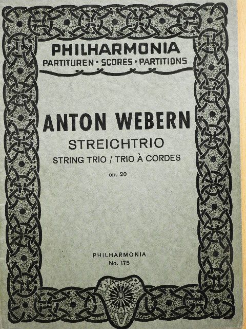 Anton Webern - Streichtrio [antikvár]