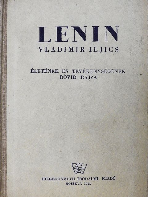 Lenin Vladimir Iljics [antikvár]
