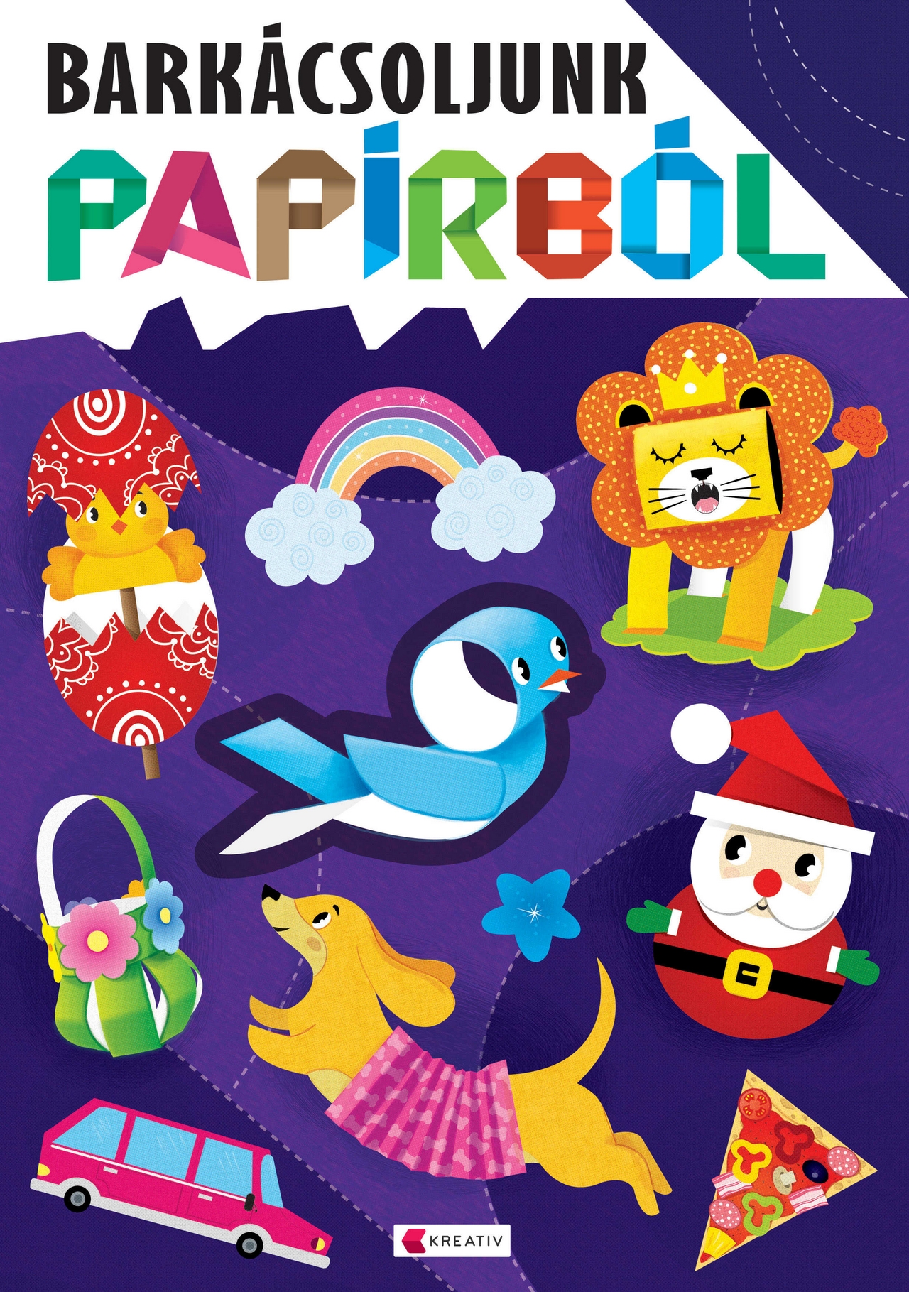 Barkácsoljunk papírból - lila