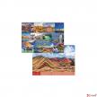 P4111 - 0252 - Naptár fali pd Magic World 42x30 cm 2027