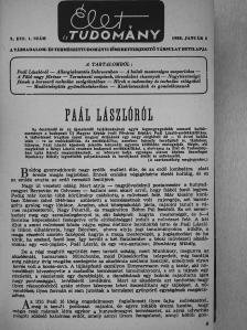 Lyka Károly - Élet és Tudomány 1955. (nem teljes évfolyam) I-II. [antikvár]