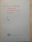 Babics Antal - A Korányi Sándor Társaság tudományos ülései X. [antikvár]