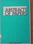 Domenic DeFelice - Abstracts of Papers [antikvár]