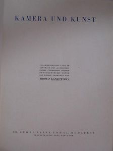 F. G. Haller - Kamera und Kunst [antikvár]