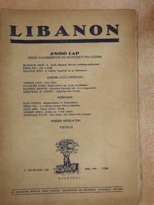 Elek Oszkár - Libanon 1940. január-február [antikvár]