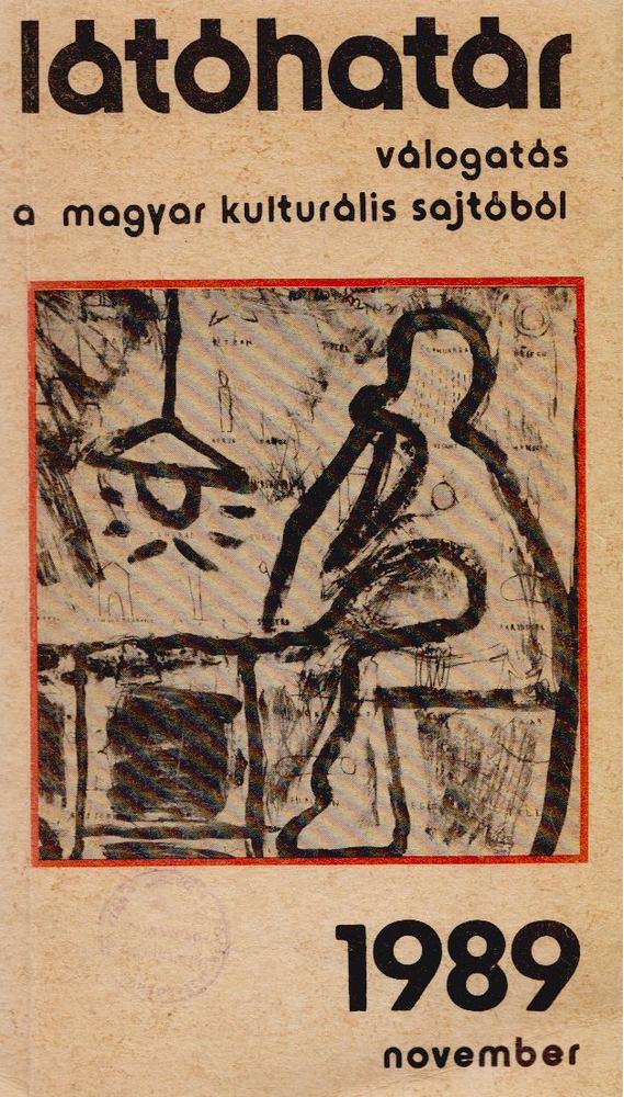 GARAI GÁBOR - Látóhatár 1989 november [antikvár]