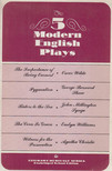 Thomas R. Gorman - 5 Modern English Plays [antikvár]