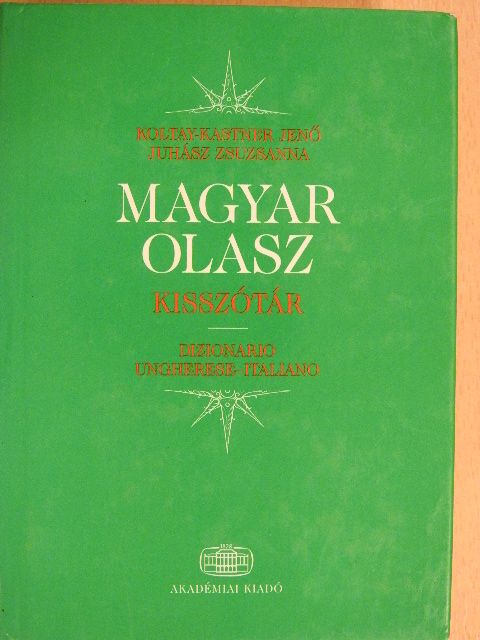 Juhász Zsuzsanna - Magyar-olasz kisszótár [antikvár]