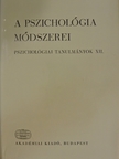 Dr. Kardos - A pszichológia módszerei [antikvár]