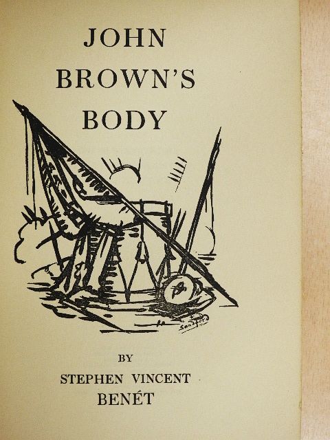 Stephen Vincent Benét - John Brown's Body [antikvár]