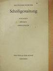 Hildegard Korger - Schriftgestaltung [antikvár]