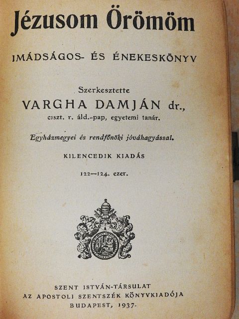 Jézusom Örömöm [antikvár]